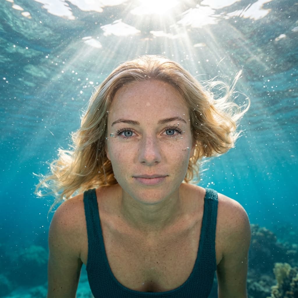 Crystal Portrait Look